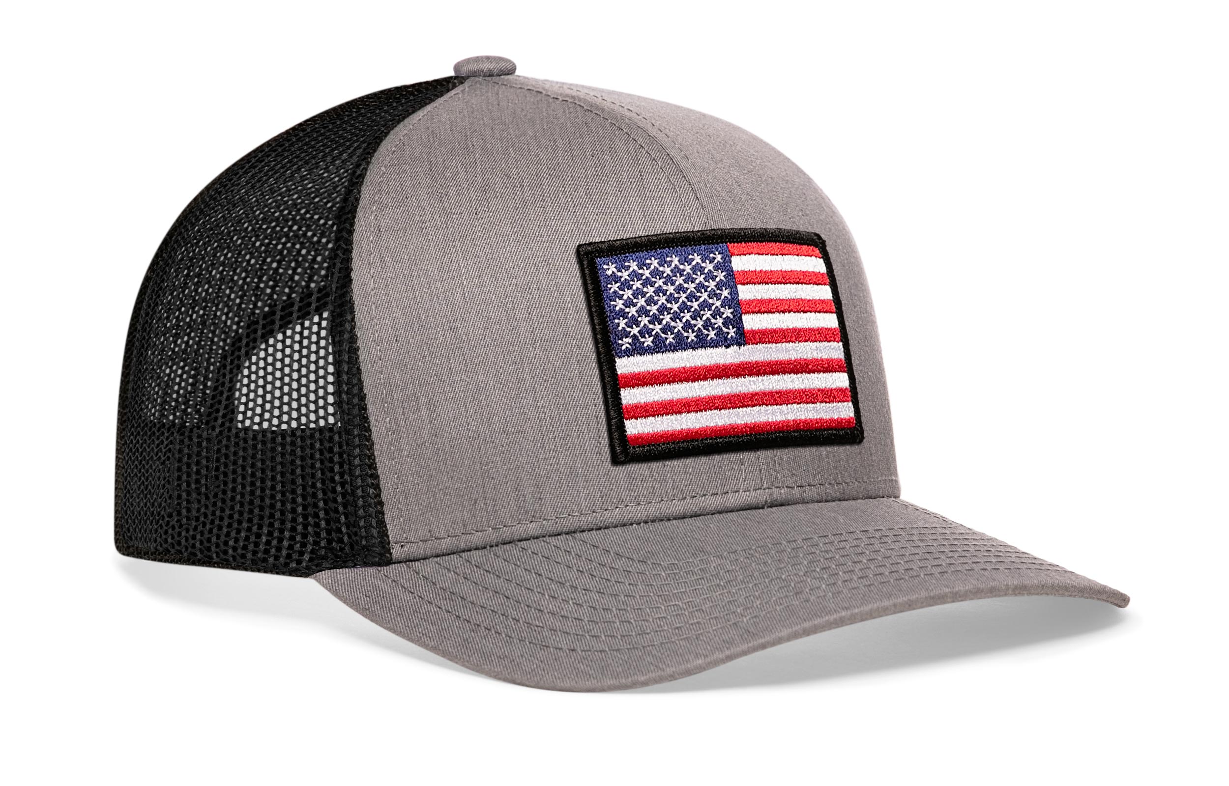 American Flag Trucker Hat  |  USA Snapback